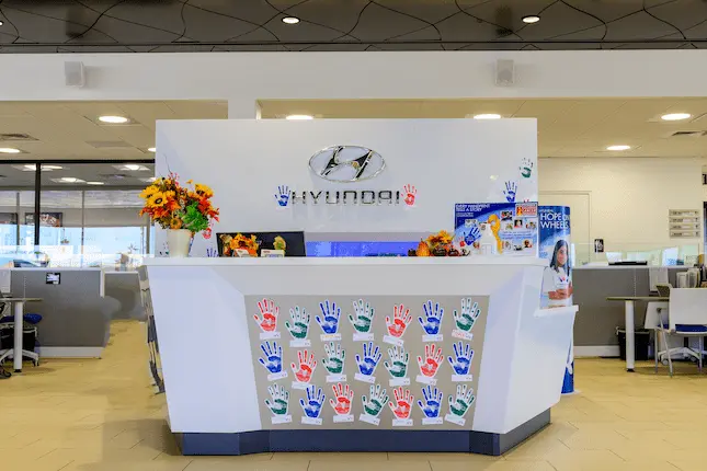 Dealership interior